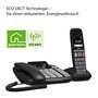Gigaset DL780 Plus Téléphone analog/dect Identification de l'appelant Noir [Version Allemande]