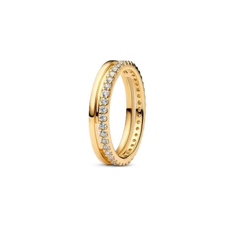 Bague Femme Pandora 163799C01-56 16 Doré