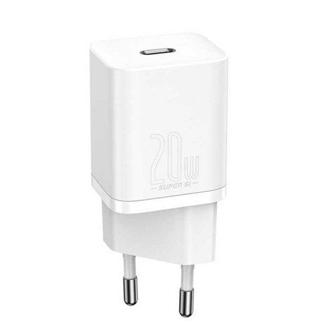 Chargeur mural Baseus CCSUP-B02 Blanc 20 W (1 Unité)