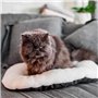 Coussin - FERPLAST - RELAX 55/4 - 55 x 36 cm - Tissu et fourrure
