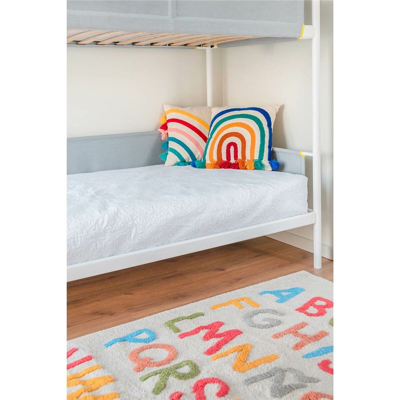 Image secondaire de Couvre-lit DKD Home Decor Blanc Lit king size 270 x 270 x 1 cm