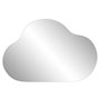 Miroir mural Home ESPRIT Argenté Nuages 60 x 2 x 40 cm