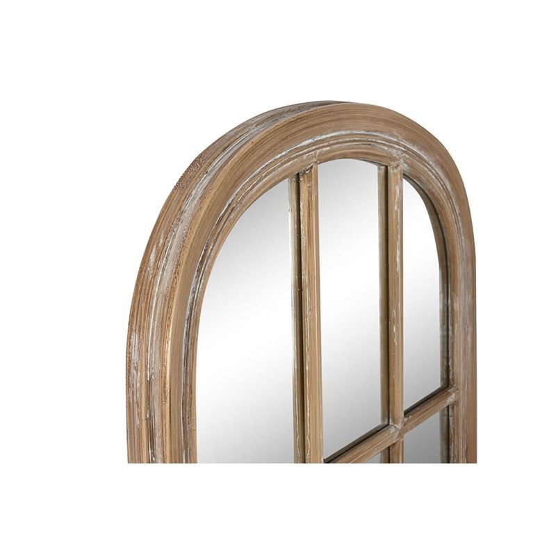 Image secondaire de Miroir mural Home ESPRIT Naturel Fenêtre Décapé 70,5 x 4 x 170,5 cm