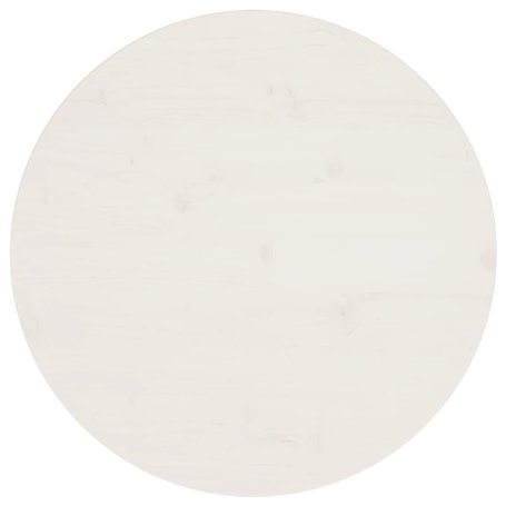 Dessus de table Blanc Ø60x2