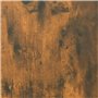 Mensole Parete Cubo 2pz Rovere Fumo 100x15x30 Legno Multistrato
