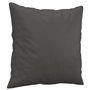Coussins décoratifs lot de 2 Gris 40x40 cm Similicuir