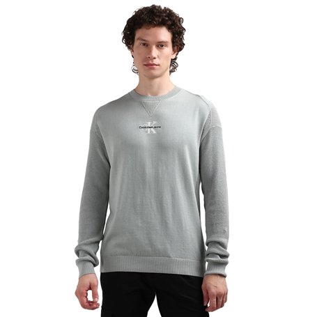 Calvin Klein Jeans Pull Homme Pull en Maille