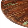 vidaXL Dessus de Table, Dessus de Table de Remplacement, Dessus de Rechange Salle à Manger, Ø 70x1,5 cm Rond Bois Massif de Récu
