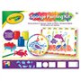 Kit de peinture a l'éponge - CRAYOLA - Des 5 ans