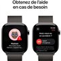 Apple Watch Series 10 GPS + Cellular - 46mm - Boîtier Slate Titanium - Bracelet Slate Milanese Loop - M/L