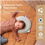 Cale tete bébé - BABYMOOV - Cosyhead - Morphologique pour bébé - Coton bio certifié oeko-Tex - Fresh Sage Green