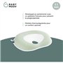 Cale tete bébé - BABYMOOV - Cosyhead - Morphologique pour bébé - Coton bio certifié oeko-Tex - Fresh Sage Green