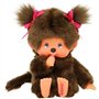 Peluche singe - BANDAI - Peluche l'Original Fille - Monchhichi - 20 cm