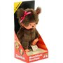 Peluche singe - BANDAI - Peluche l'Original Fille - Monchhichi - 20 cm