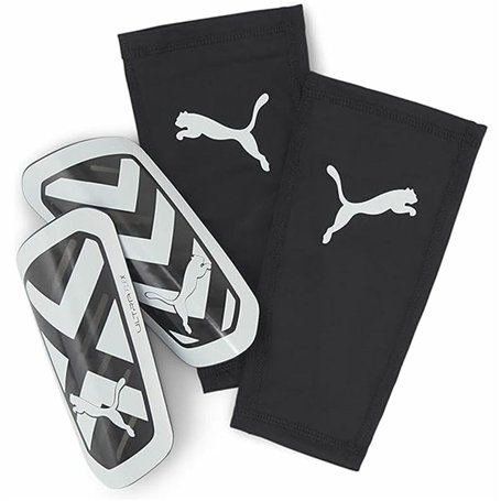 Protège-tibias de Football Puma Ultra Flex Sleeve Blanc Noir