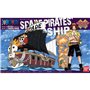Figure à Collectionner One Piece GRAND SHIP COLLECTION SPADE PIRATES SHIP Plastique (Plastique)