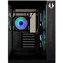 Boîtier PC - BITFENIX - Triton - Cube - ATX - Noir - Verre trempé - USB-C et A-RGB