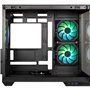 Boîtier PC - BITFENIX - Triton - Cube - ATX - Noir - Verre trempé - USB-C et A-RGB