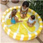 Pataugeoire gonflable pour enfants Intex Citron 147 x 33 x 147 cm Jaune (6 Unités)