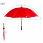 Parapluie Aktive Rouge Ø 150 cm 150 x 96 x 150 cm (6 Unités)