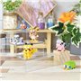 Coffret de 6 figurines en briques - BANDAI - NANOBLOCK - Pack Pokémon type Électrique