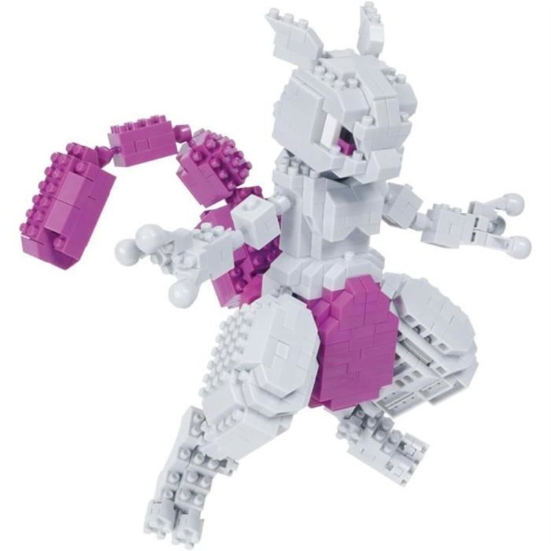 Image secondaire de Figurine en briques - BANDAI - NANOBLOCK - Pokémon - Mewtwo