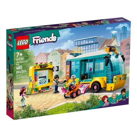 Set de construction Lego FRIENDS 41759 Heartlake City Bus 480 Pièces