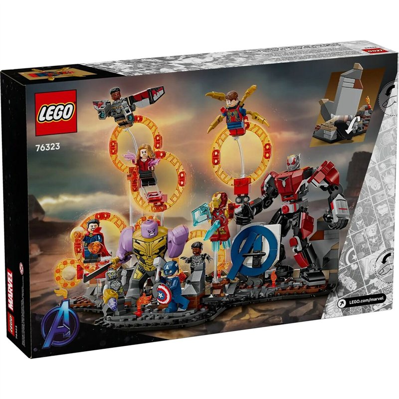 Image secondaire de Set de construction Lego 76323 Avengers: Endgame Final Battle 621 Pièces