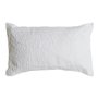 Coussin DKD Home Decor Blanc Polyester Floral 60 x 10 x 40 cm