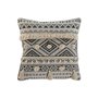 Coussin Home ESPRIT Blanc Noir Boho 45 x 8 x 45 cm