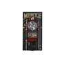 Horloge Murale Home ESPRIT Noir Rouge Doré PVC Métal Moto Vintage 60 x 18 x 120 cm