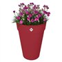 Pot de fleur - Elho - Loft Urban Rond - Haut 42 - Rouge - Ø 42 x H 56 cm - Extérieur - 100% recyclé