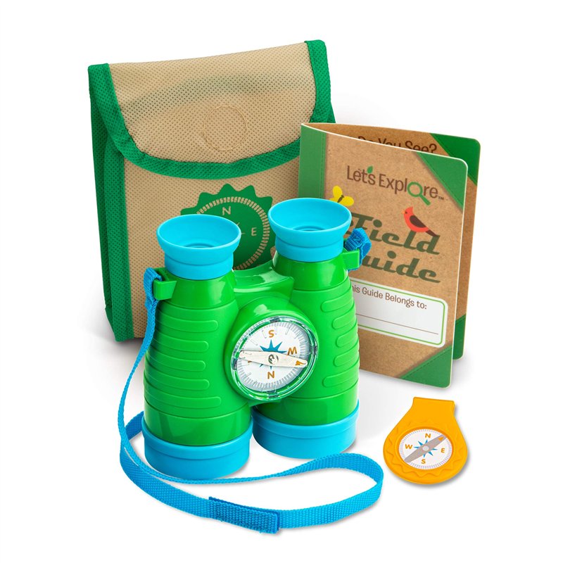 Image secondaire de Melissa & Doug |Let's Explore Jumelles et Boussole | Jeu de Simulation | 3+ | Cadeau pour garçon ou Fille