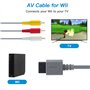 8m Câble Audio Vidéo Stéréo Compatible avec les Systèmes Wii/Wii U/NS Câble