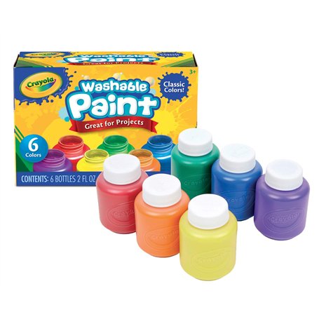 CRAYOLA - Gouaches lavables pour Enfants