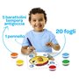 CRAYOLA - Mini Kids - Set de Gouaches Lavables Semi-Solide - Anti-goutte - Assortiment de 5 couleur - Multicolore - 3+ - 81-1483
