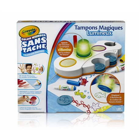 Crayola - Tampons Magiques Color Wonder - Loisir créatif - Color Wonder - à partir de 3 ans - Jeu de dessin et coloriage