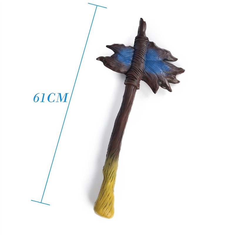 Image secondaire de GALAXYER Hache de bataille du roi Kong (61 cm, 490 g), jouet Godzilla vs Kong, hache de cosplay en mousse PU