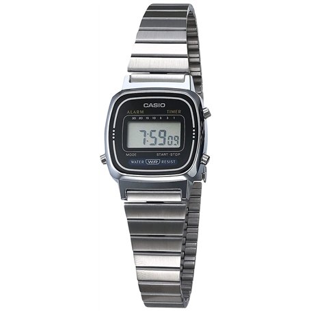 Casio LA670WA-1 Montre numérique avec Alarme Quotidienne pour Femme