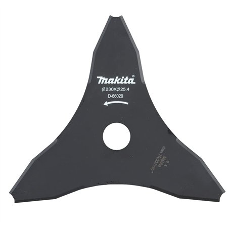 Lames 3 dents pour débroussailleuse Ø 230 mm DUR368/369 - MAKITA D-66020