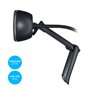 Logitech HD Webcam C270 Webcam HD avec microphone intégré USB Compatible Skype/MSN/Facebook Noir (version Europe Centrale)