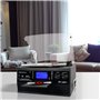 DIGITNOW! Platine Vinyle Bluetooth Tourne-Disque USB mp3 et Fonction Encodage Classique Lecteur CD avec Cassette FM Radio,3 Vite