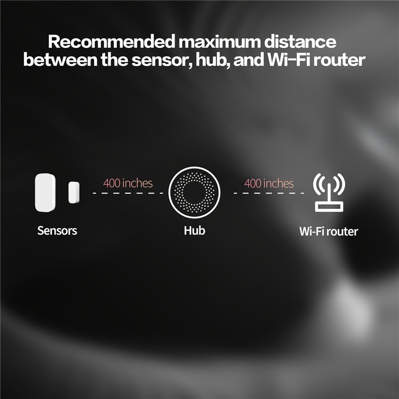 Image secondaire de Aqara Détecteur d'Ouverture Porte/Fenêtre, NÉCESSITE AQARA HUB, Connexion Zigbee, Détecteur sans Fil pour Système d'Alarme et Do