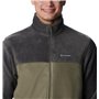 Columbia Homme Steens Mountain 2.0 Veste Polaire Zipp e, Shark, Stone Green, S EU