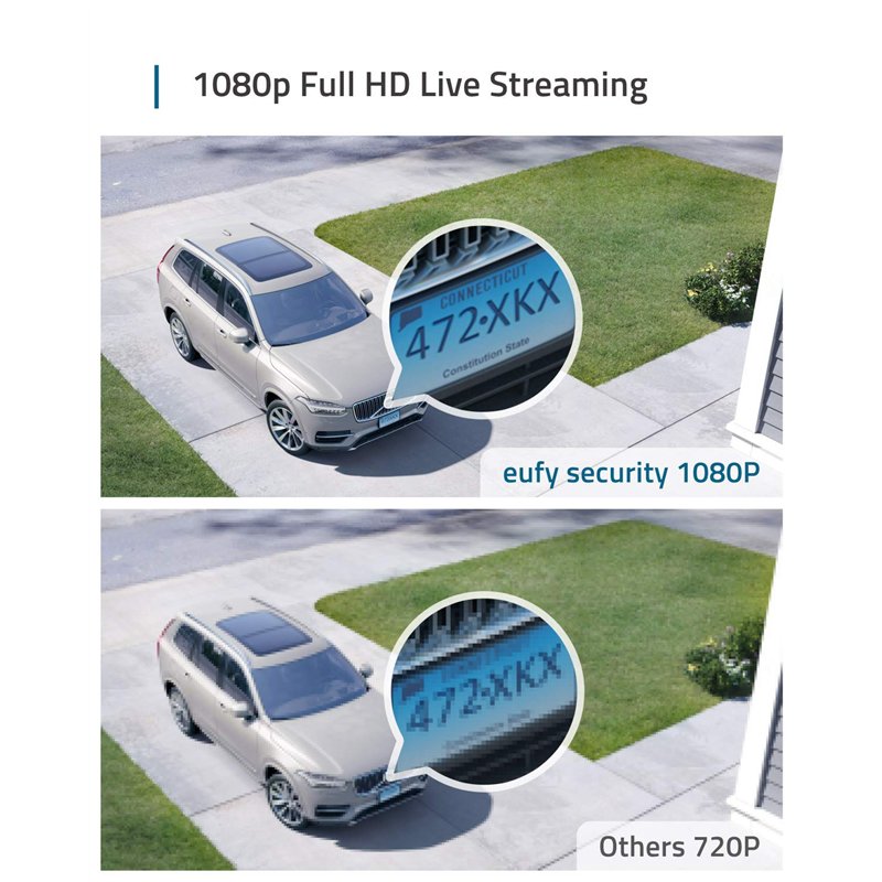 Image secondaire de eufy Security eufyCam 2C, Camera Surveillance WiFi exterieure sans Fil, nécessite eufy HomeBase 2, autonomie de 180 Jours, Trans
