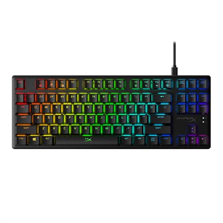 HyperX Alloy Origins Core – Clavier de jeu mécanique sans pavé numérique – Facteur de forme compact – HyperX Blue – Rétroéclaira