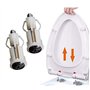 Kissral 2pcs Vis D'expansion pour Couvercle de Toilette Fixation Abattant WC Vis pour Lunette Toilette Ensemble de Fixation Pièc