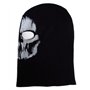 Cagoule avec tête de mort imprimée | Cagoule pour fans de COD | Couleur: noir