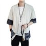 Siehin - Blouson - Homme - Blanc - M/L (étiquette : XXL)
