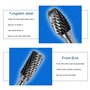 Kit de 5 pièces Fraises Rotatives en Carbure de Tungstène Double Coupe Tige 6mm Tête 10mm Outil Dremel Perceuse Ponceuse Electri
